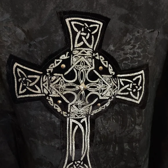 Raw Blue Division Graphic Button Down - Picture 8 of 10